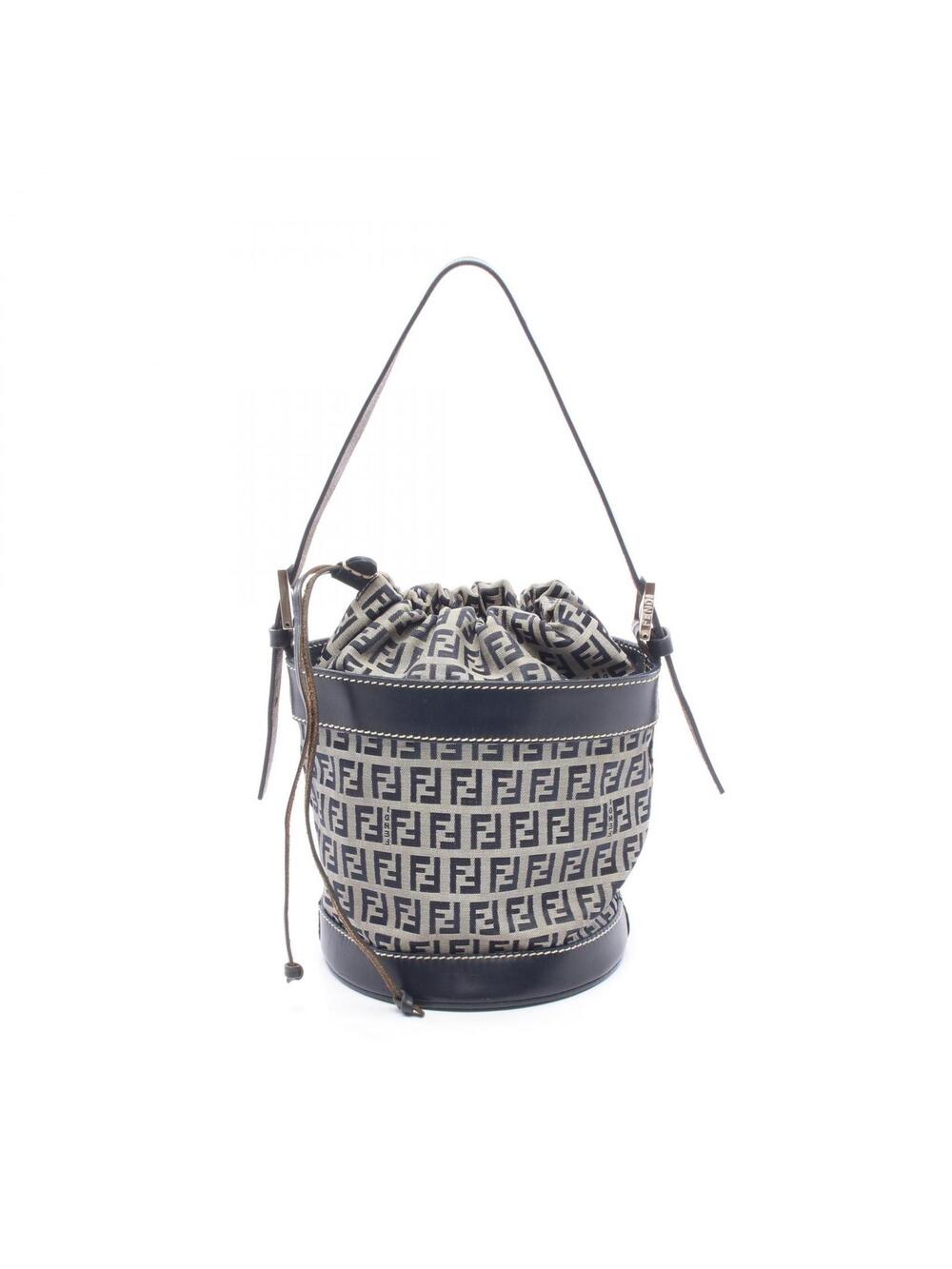 Fendi Zucchino Shoulder Bag Canvas #361584F60B